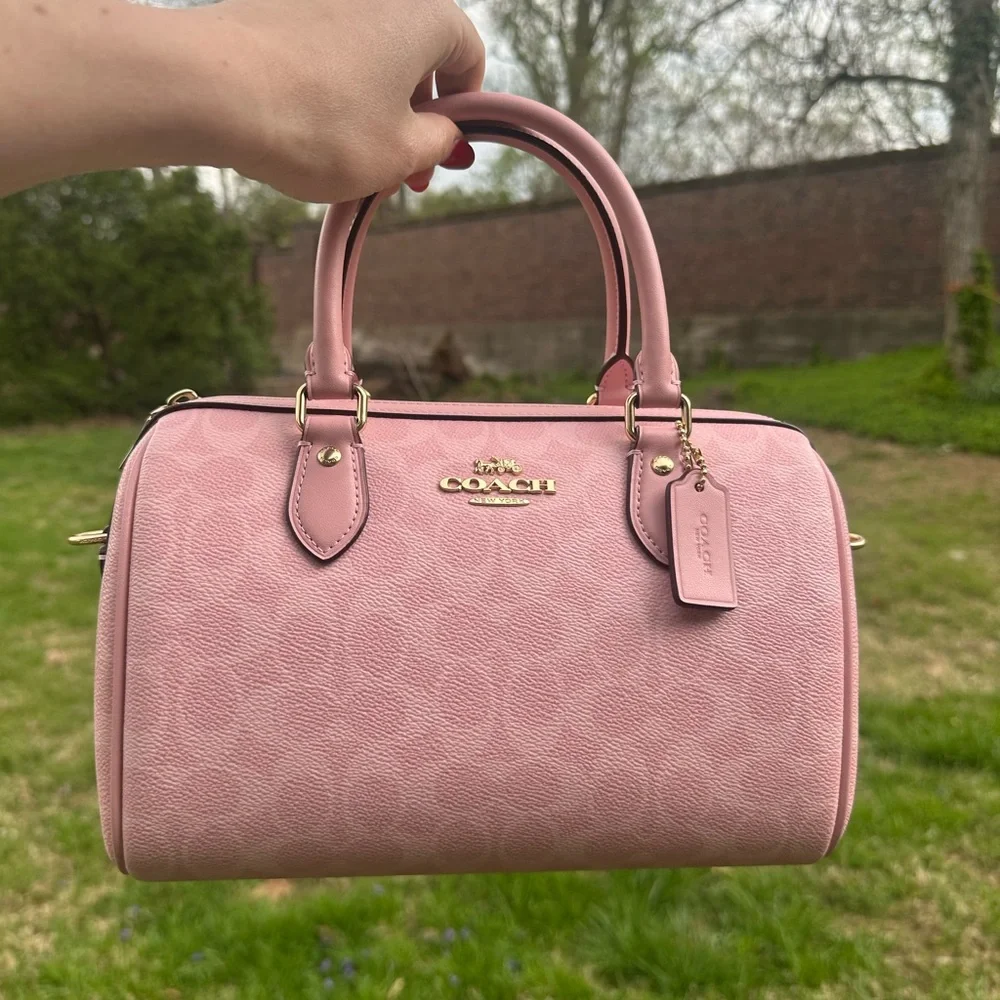 Powder Pink Coach Rowan (medium) - Picture 4 of 7